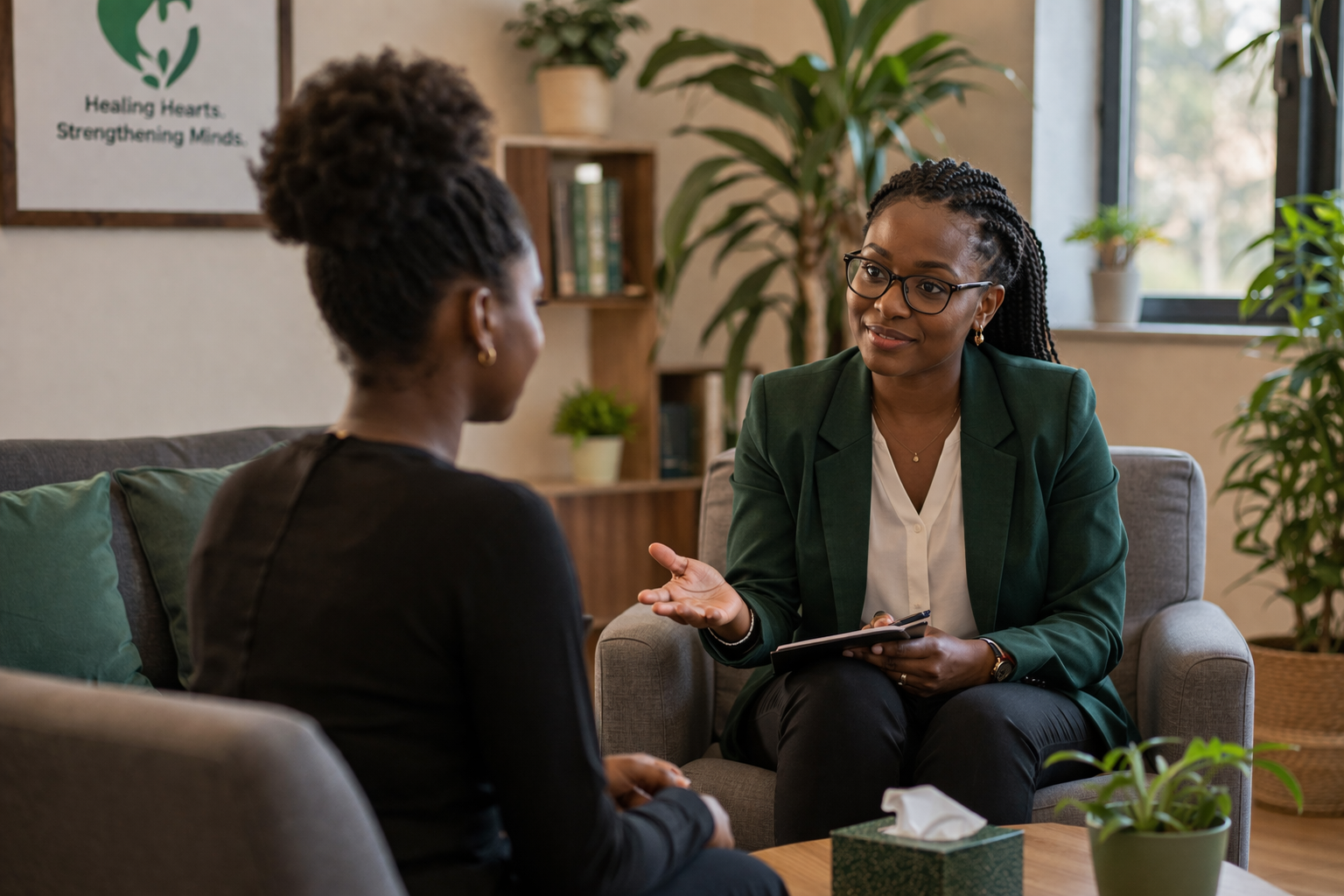 Mental wellness support session